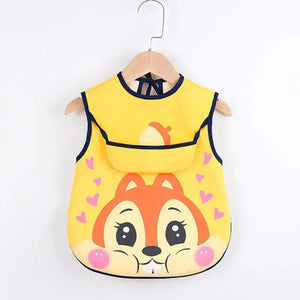 Baby Kids Long Sleeve Scarf Waterproof Apron COZOK Sweety Store