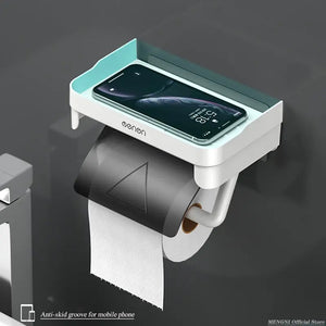 Wall Mount Toilet Paper Holder MENGNI Official Store