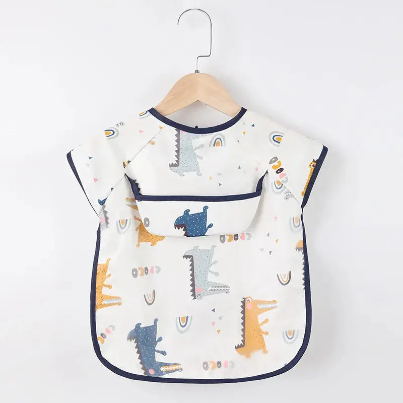 Baby Kids Long Sleeve Scarf Waterproof Apron COZOK Sweety Store