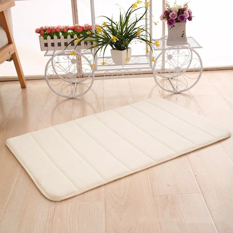 Super Absorbent Memory Foam Bathroom Rug GG Home Store