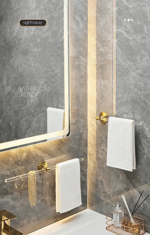 Towel Bar Roll Tissue Paper Holder Our Happiness Life Store