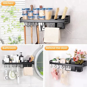 Wave Pattern Kitchen Organizer Shelf Andralyn Life Store