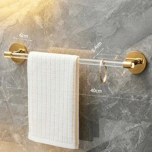 Towel Bar Roll Tissue Paper Holder Our Happiness Life Store