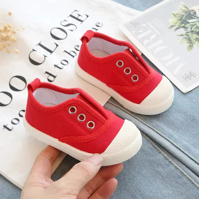 Flat Bottom Over Strapped Toddler Shoes Casey's world