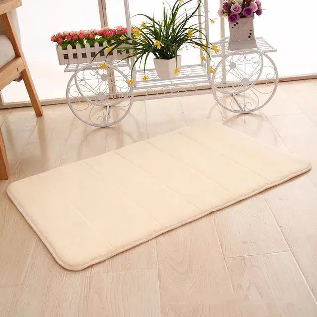 Super Absorbent Memory Foam Bathroom Rug GG Home Store