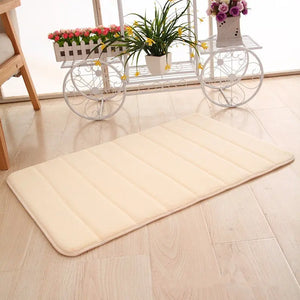 Super Absorbent Memory Foam Bathroom Rug GG Home Store