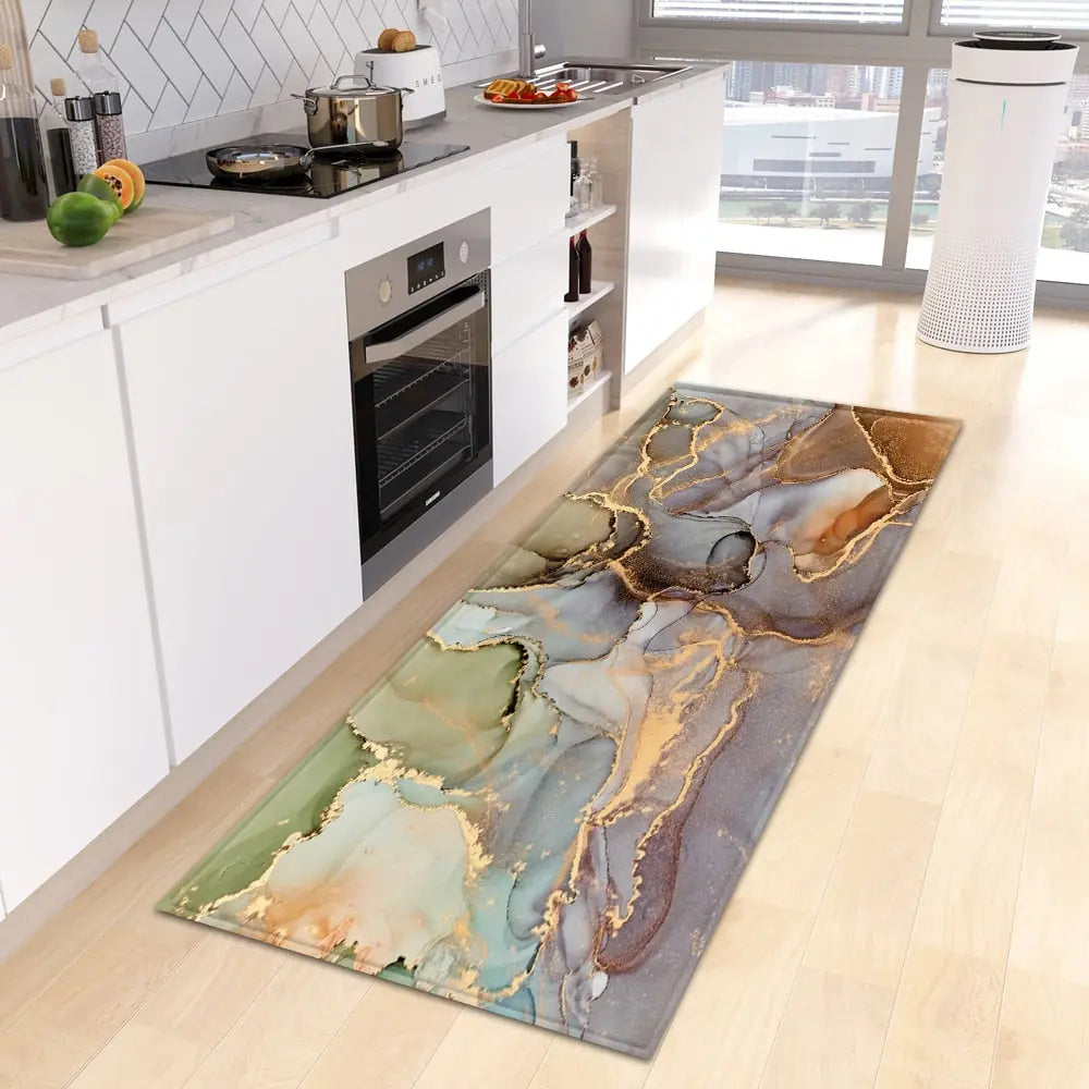 Non-Slip Kitchen or Bath Mat XINJIAJIA Store