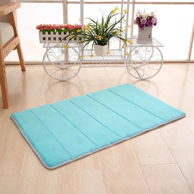 Super Absorbent Memory Foam Bathroom Rug GG Home Store