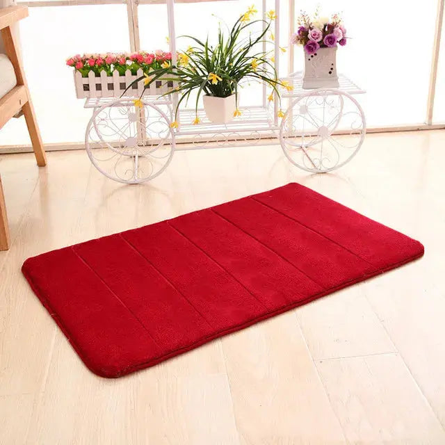 Super Absorbent Memory Foam Bathroom Rug GG Home Store
