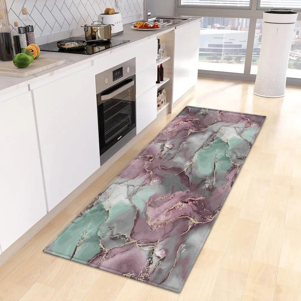 Non-Slip Kitchen or Bath Mat XINJIAJIA Store