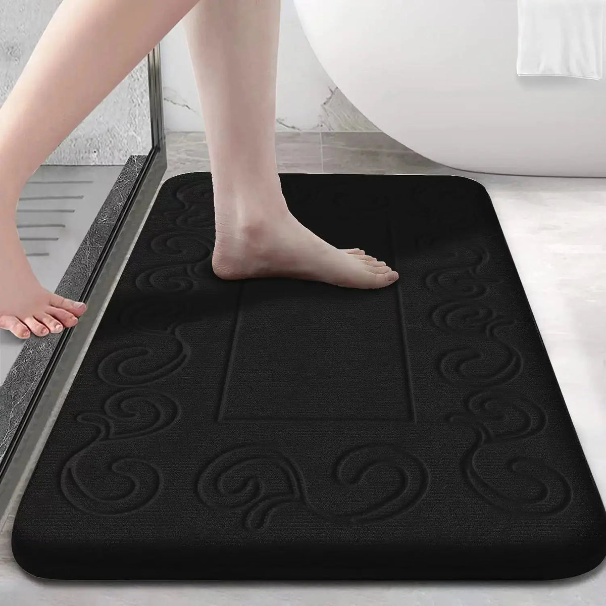 Water Absorbent Non-Slip Memory Foam Bathroom Mat Shop1102602078 Store