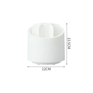 Desktop Makeup Brush Storage Bucket Cup Holder with Lid cute storage Store