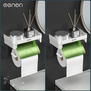 Wall Mount Toilet Paper Holder MENGNI Official Store