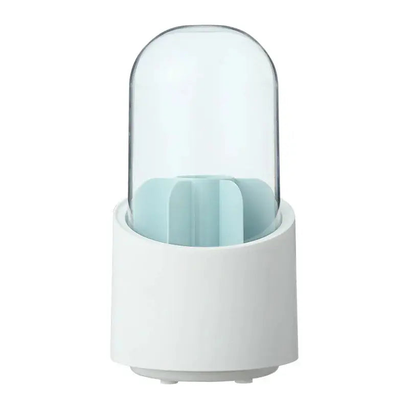 Desktop Makeup Brush Storage Bucket Cup Holder with Lid cute storage Store
