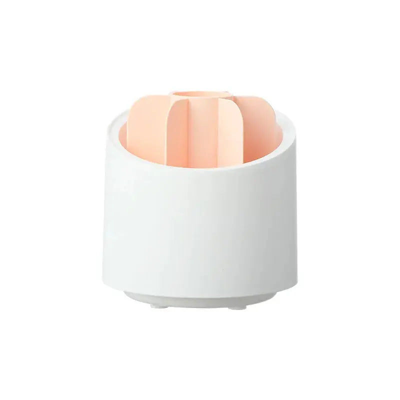 Desktop Makeup Brush Storage Bucket Cup Holder with Lid cute storage Store