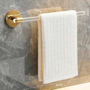 Towel Bar Roll Tissue Paper Holder Our Happiness Life Store