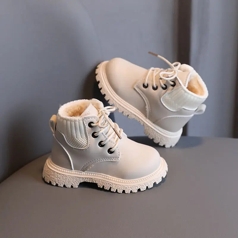 Toddlers/Kids Boots Winter-Warm-Thick-Cotton Shoe Children Footwear Store