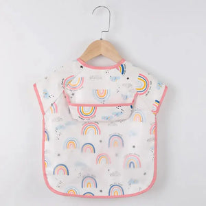 Baby Kids Long Sleeve Scarf Waterproof Apron COZOK Sweety Store