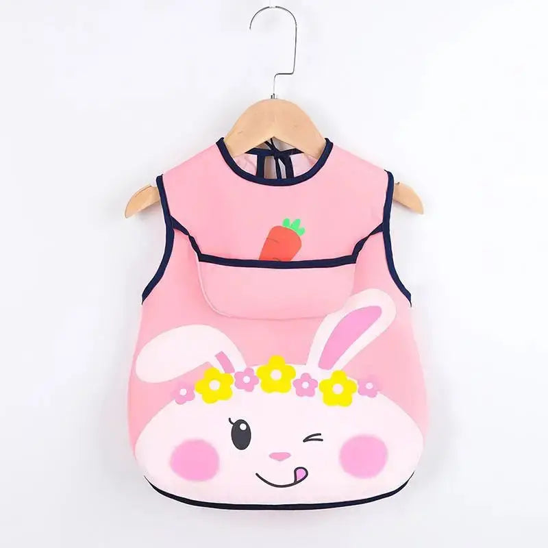 Baby Kids Long Sleeve Scarf Waterproof Apron COZOK Sweety Store