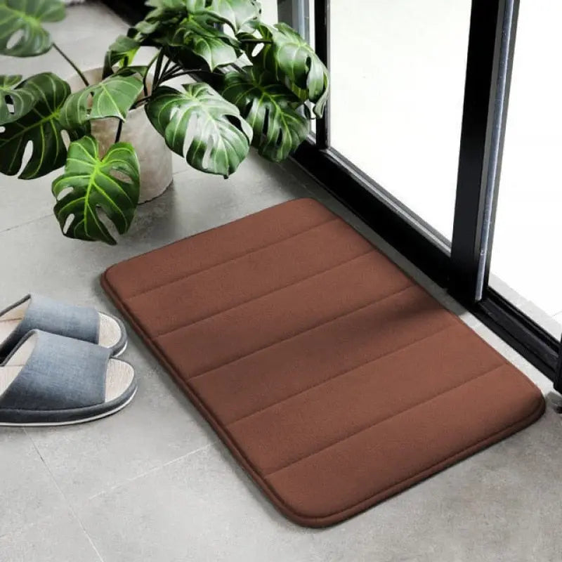 Super Absorbent Memory Foam Bathroom Rug GG Home Store