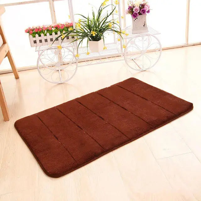 Super Absorbent Memory Foam Bathroom Rug GG Home Store