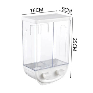 Convenient Wall Mounted Cereal Dispenser Containers lofty tree Store