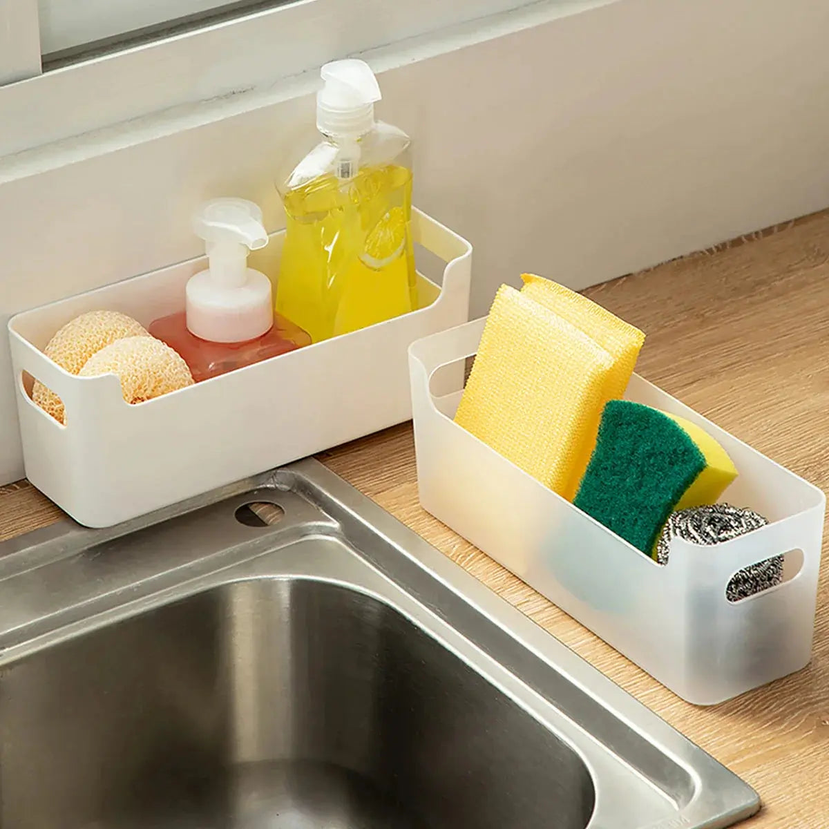 Multifunctional Plastic Kitchen Storage WORTHBUY Store