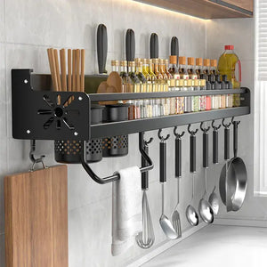 Wave Pattern Kitchen Organizer Shelf Andralyn Life Store