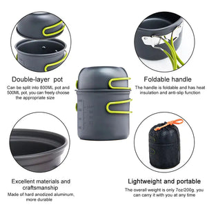Outdoor Camping Tableware Kit Rieworkes