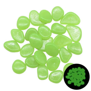 Glow in the Dark Garden Pebbles Rieworkes