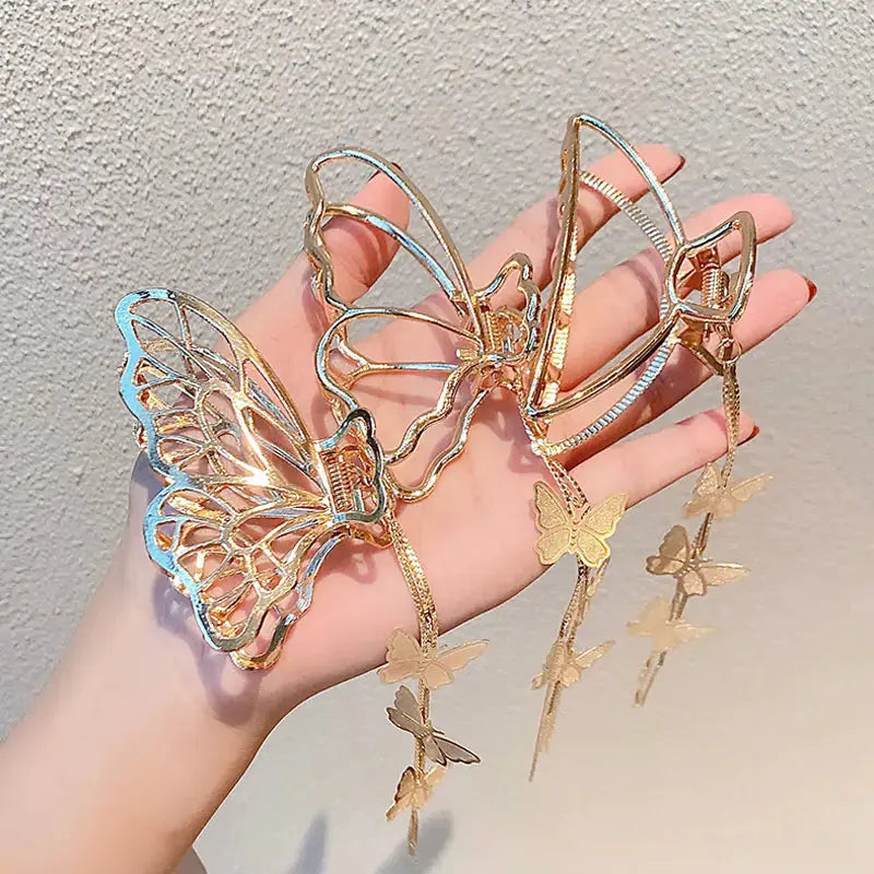 Butterfly Hair Claw Rieworkes