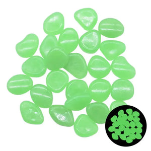 Glow in the Dark Garden Pebbles Rieworkes