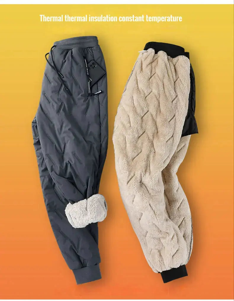Winter Men Lambswool Sweatpants Rieworkes