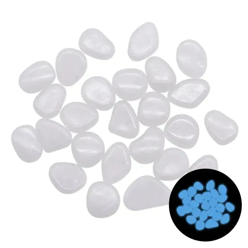 Glow in the Dark Garden Pebbles Rieworkes
