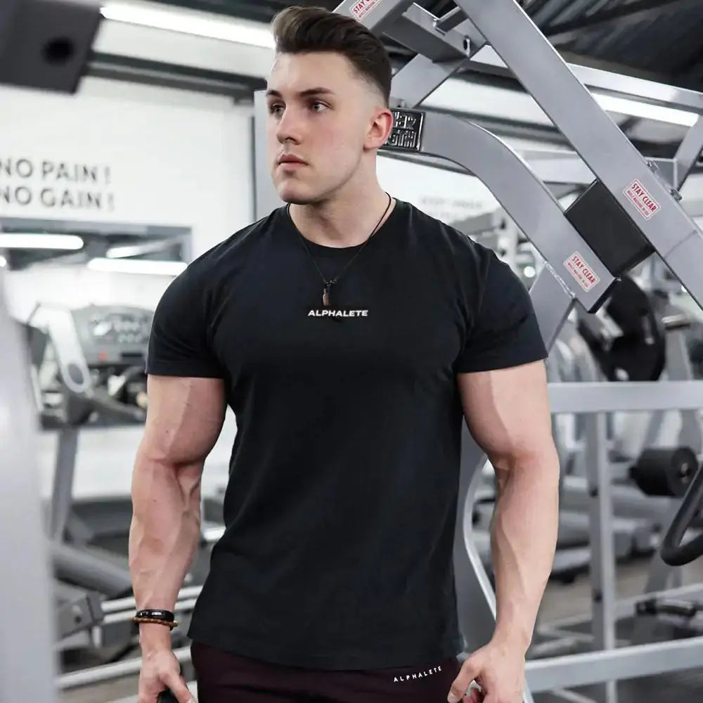 Men Fitted Gym T-Shirt Rieworkes