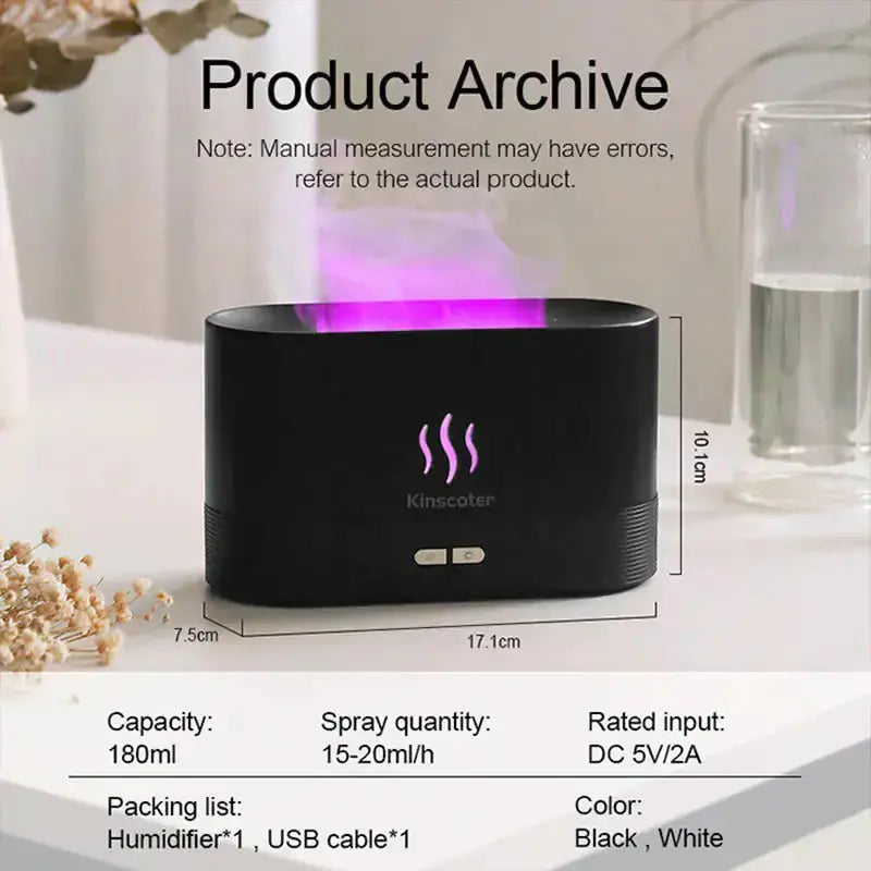 Flame Mist Aroma Diffuser Rieworkes
