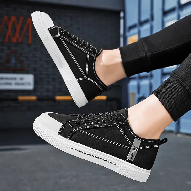 Breathable Canvas Sneakers for Men Rieworkes
