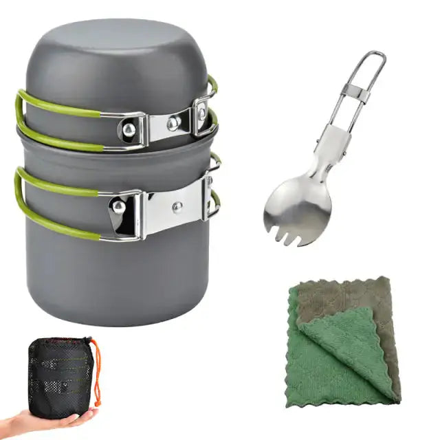 Outdoor Camping Tableware Kit Rieworkes