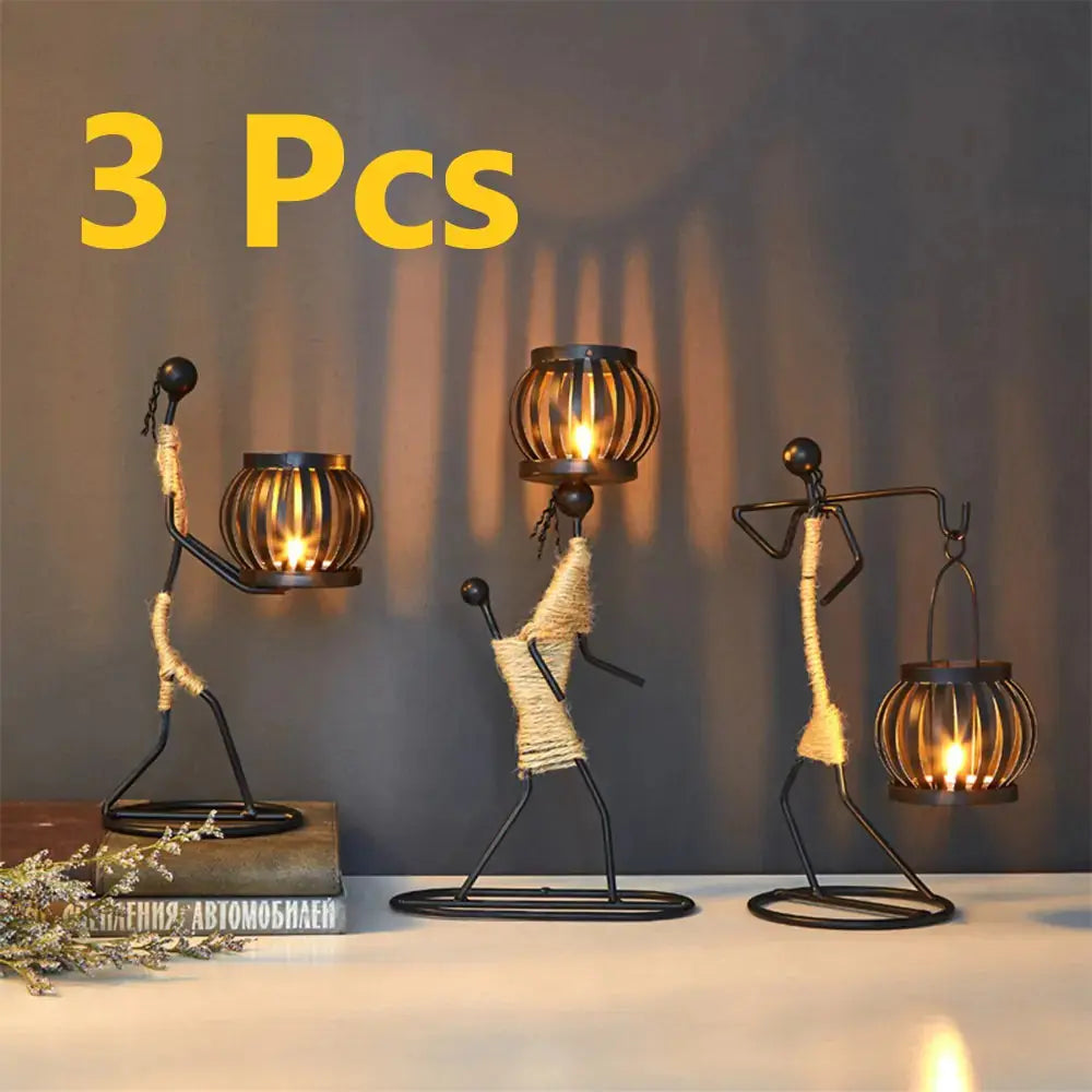 Little Man Candle Holder Rieworkes