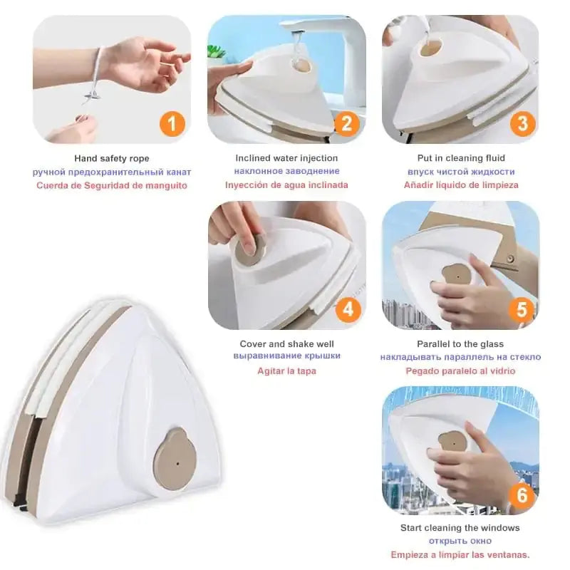 Magnetic Window Cleaner Rieworkes