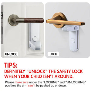 Safety Door Lever Lock Rieworkes