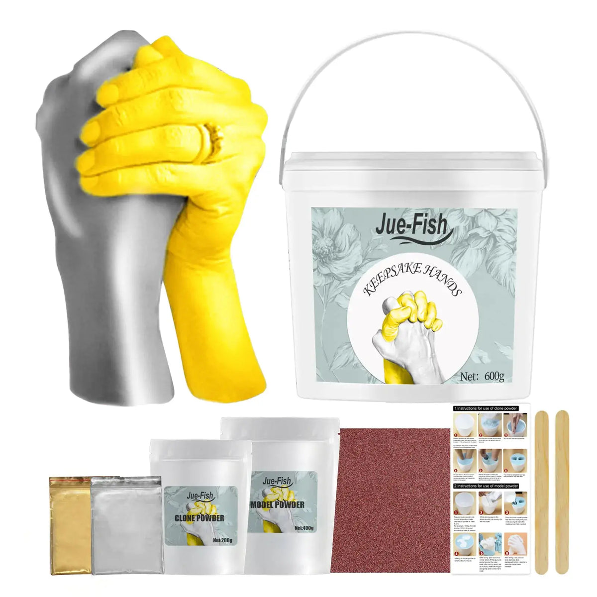 Keepsake Hands Casting Kit Rieworkes