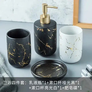 Nordic Matte Bathroom Accessories Set Rieworkes