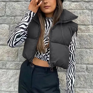 Quilted Vest Winter Coat Jacket Rieworkes