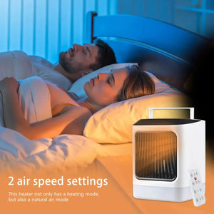 Relaxin Products Premium Portable 2-in-1 Space Heater and Cooler Rieworkes