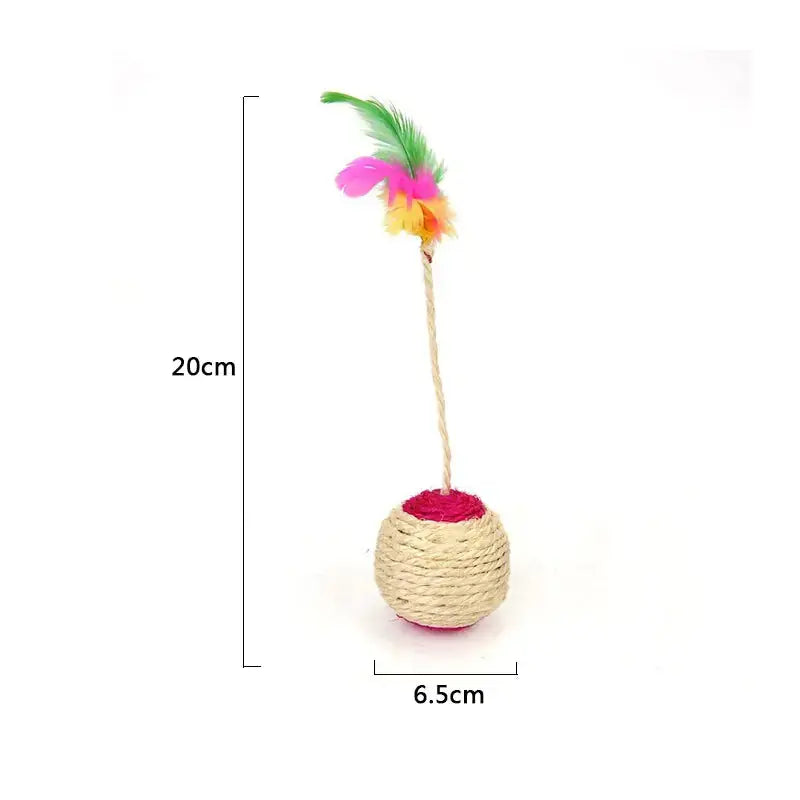 Cat Scratching Ball Toy Rieworkes
