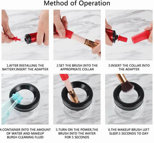 Efficient Makeup Brush Cleaner Kit Rieworkes