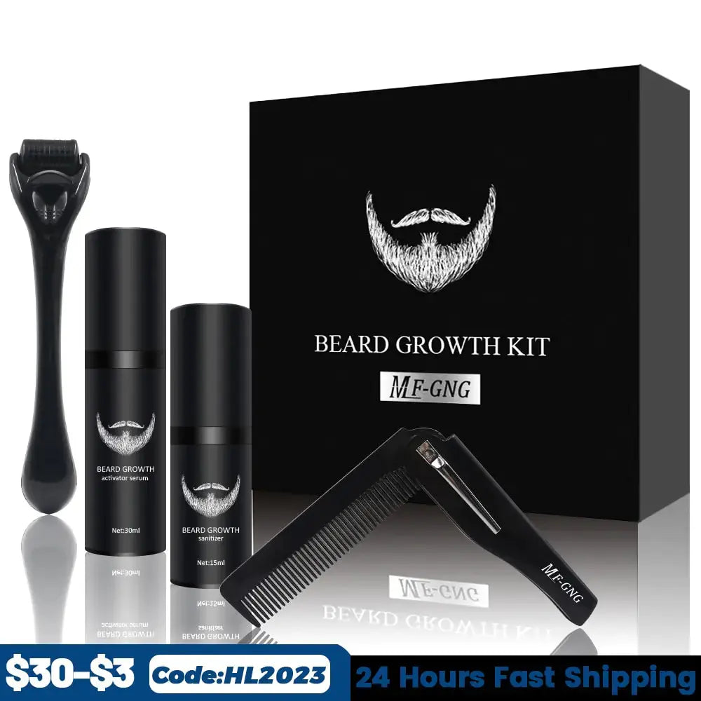 Barber Beard Growth Kit Rieworkes