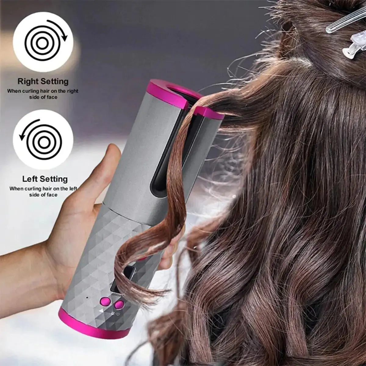 Wireless Hair Curler Rieworkes