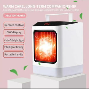 Relaxin Products Premium Portable 2-in-1 Space Heater and Cooler Rieworkes
